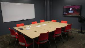 A picture of Evans Library room 410